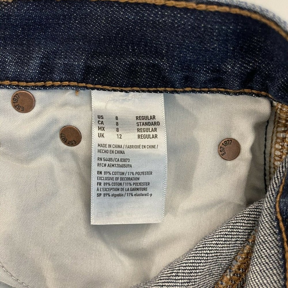 NEW American Eagle Vintage Hi Rise Slim Jeans 8 - Picture 12 of 12